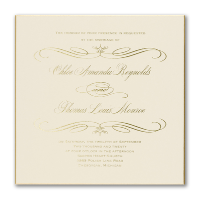 Elegant Wedding Invitations